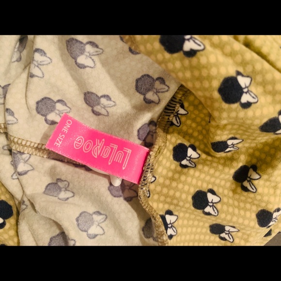 NWOT Minnie Mouse LuLaroe leggings - Picture 3 of 3